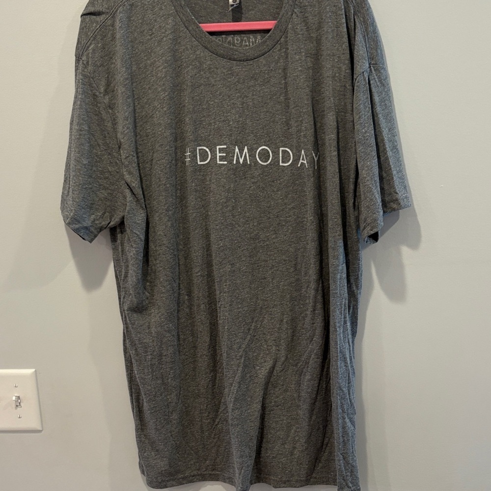 Next Level Apparel Dark Gray #DEMODAY Tee